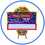 Icon toko bunga papan wedding Jakarta Barat