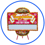 Icon toko papan bunga Jakarta Barat